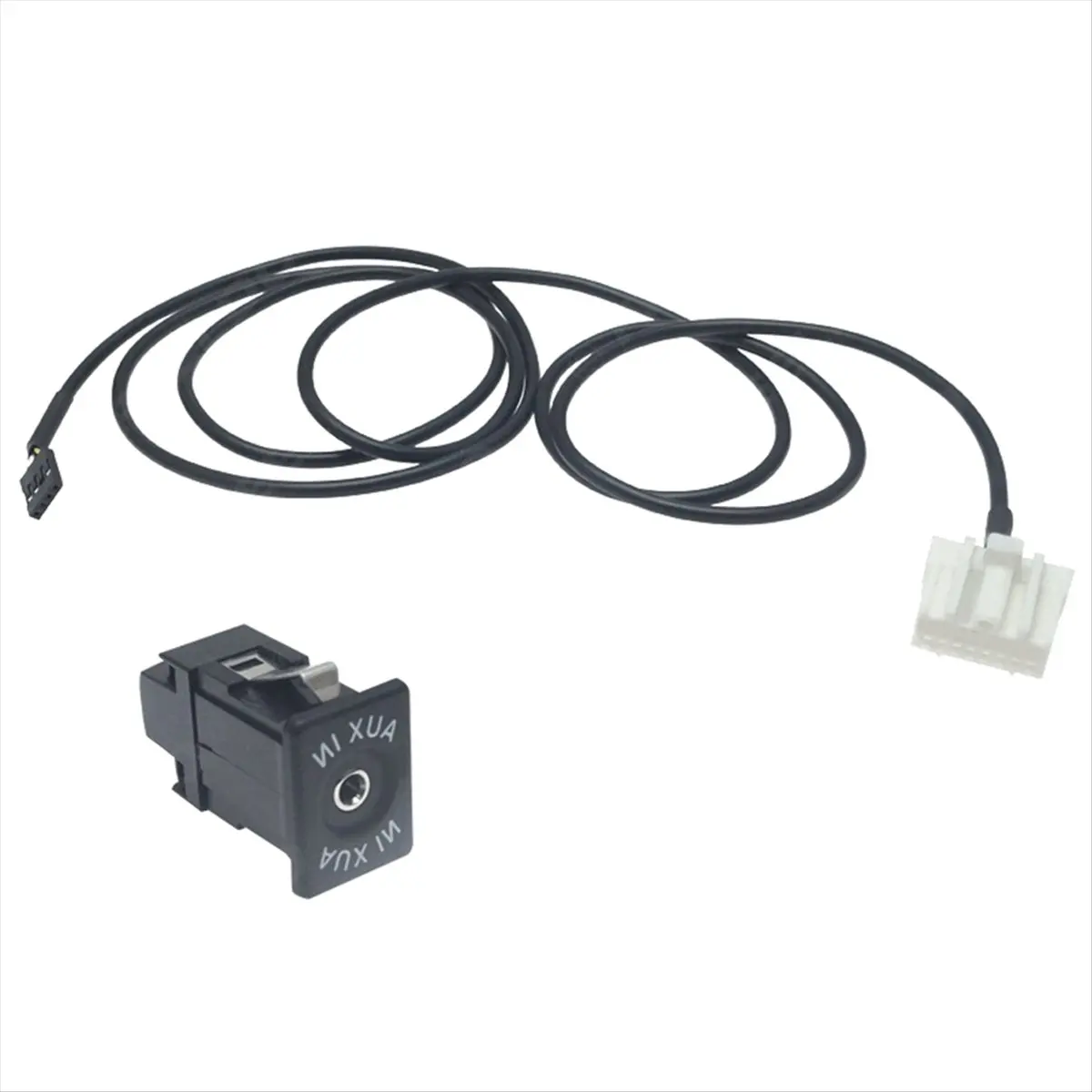 Fits for Car 32-Pin Aux Audio Cable Socket AUX Interface Adapter Cable for 2 3 5 6 RX8 Mx5 MX-5 -7 -9