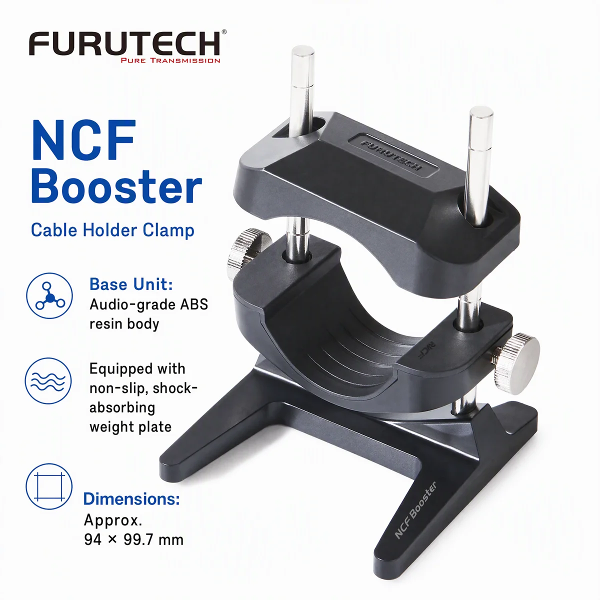Original Japan FURUTECH NCF Booster Cable Holder HiFi Audio Cable Lifter Fixed Bracket Vibration Damping for Audiophile System