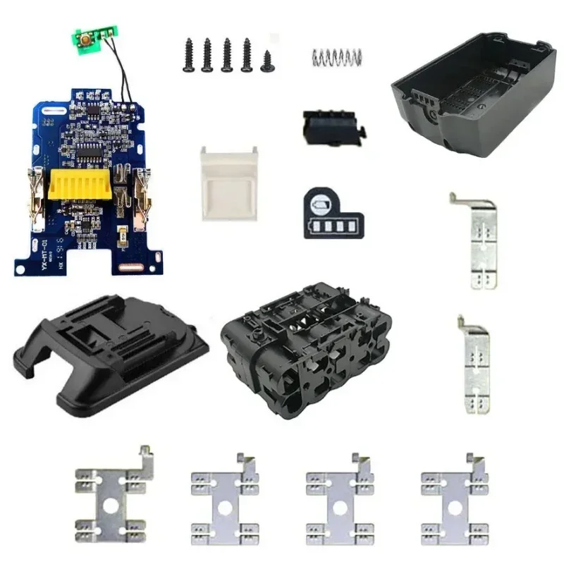 Imagem -04 - Placa de Circuito Pcb para Makita 18v Bateria Caixa de Plástico Proteção contra Carga Bl1840 Bl1850 Bl1830 Bl1860b Lxt 400
