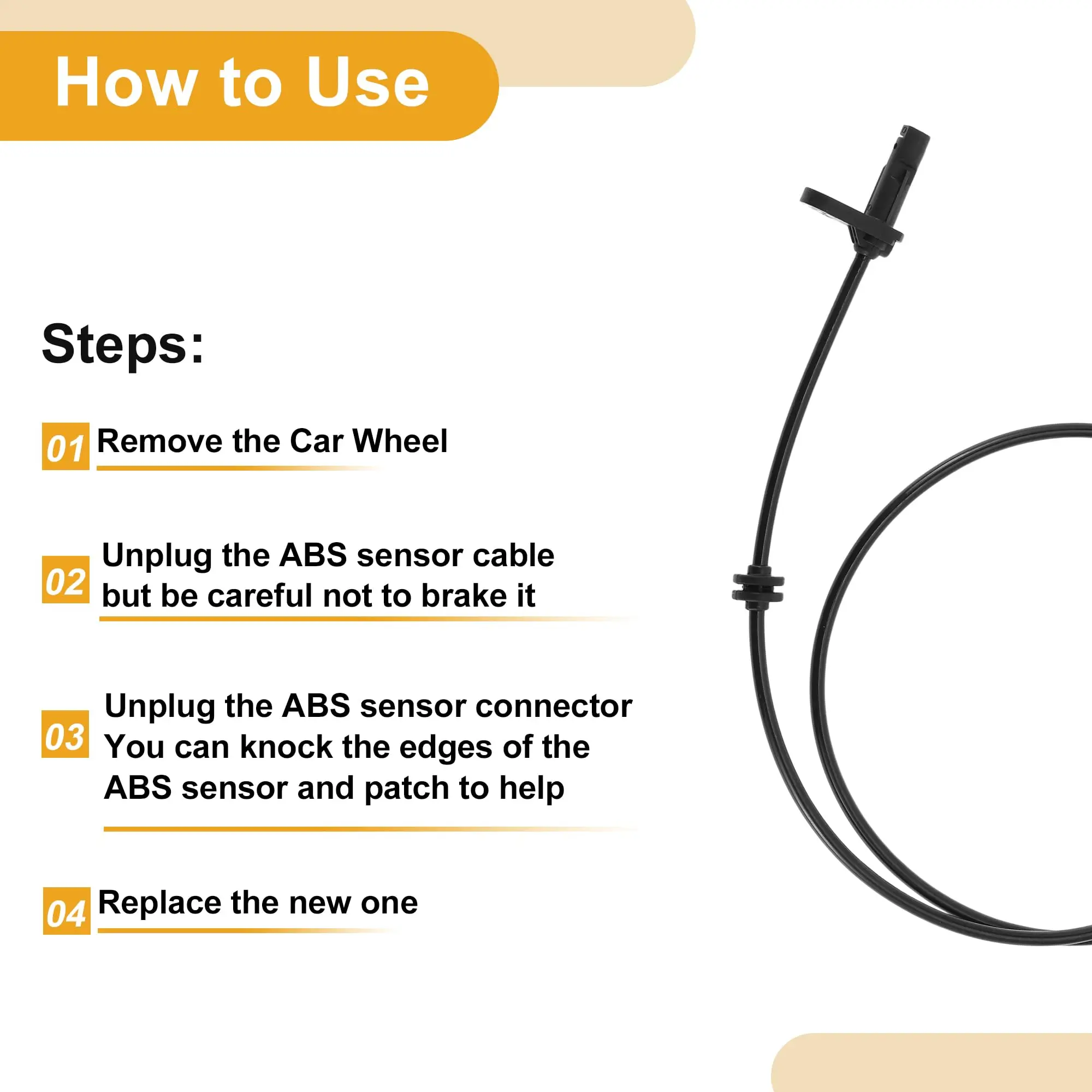 2079059602   เซ็นเซอร์ความเร็วล้อ ABS ด้านหลังซ้ายขวาสําหรับ Mercedes-Benz E350 E400 E550 2014 2015 2016 2079057801