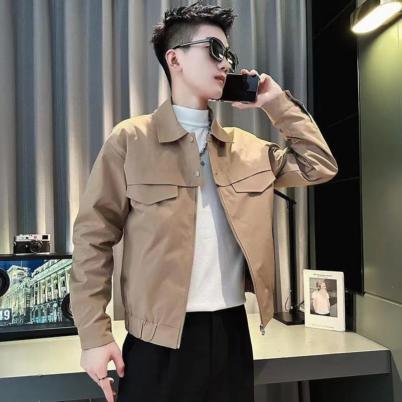 

High Quality Slim Fit Blazer Jacket​ Casual Business Men's Autumn Wear 2025