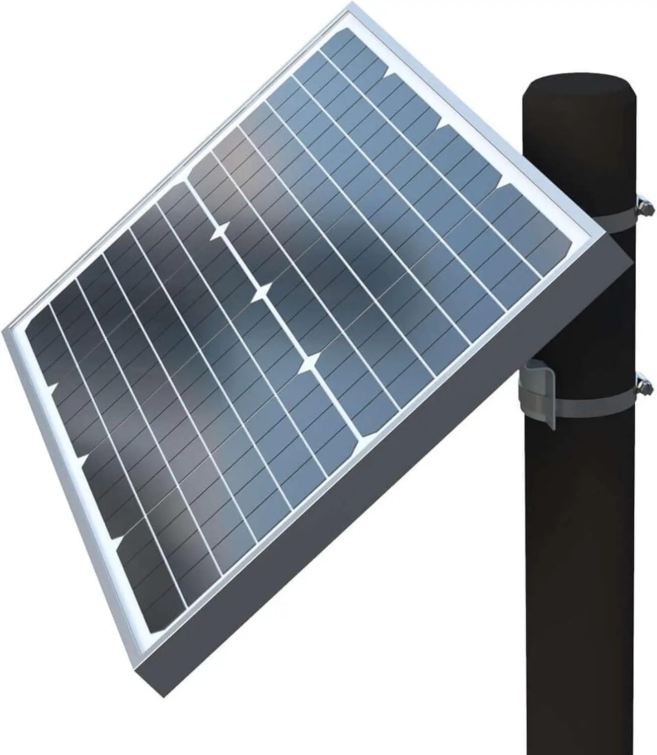 30 Watt Monocrystalline Solar Panel Kit for Automatic Gate Opener Systems Model AX30