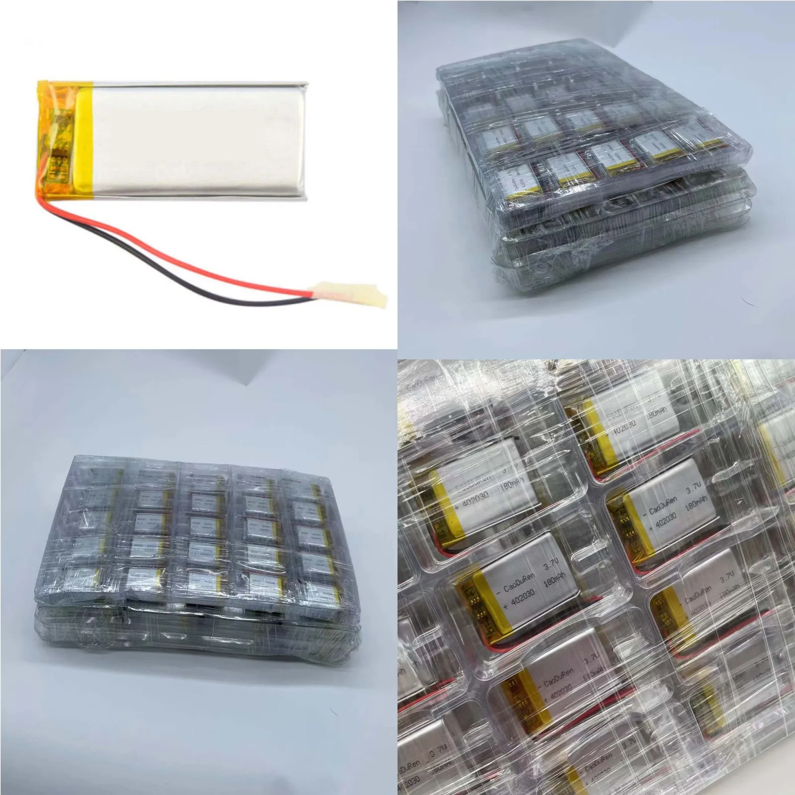 3.7V 1800mAh 803160 Li-Polymer Li Battery JST-PH 2pin 2.0 For CAMERA POWER BANK ELECTRIC TOYS CHARGING TREASURE POWER