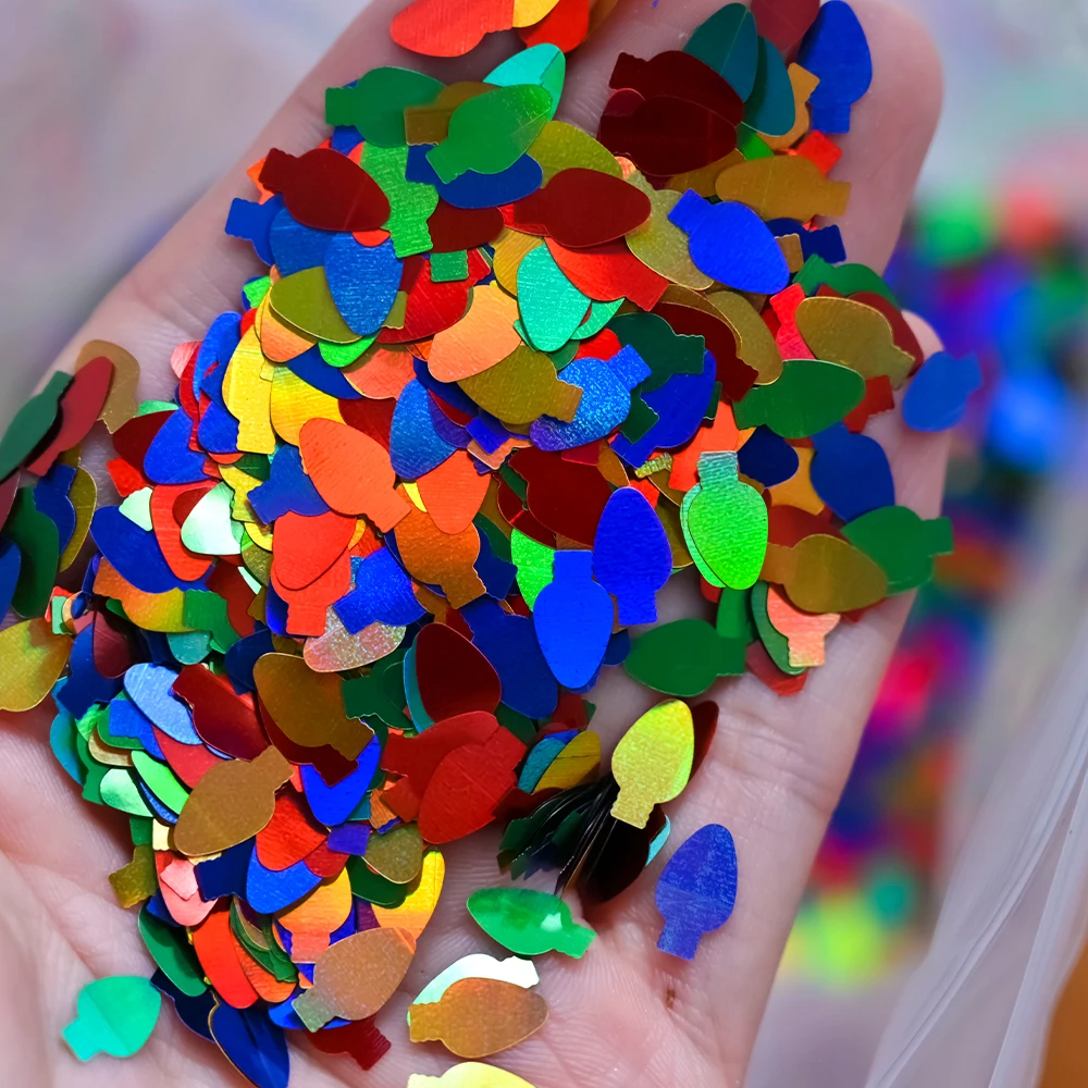 10g/1 Torebka Brokat do Paznokci w Kształcie Serca Różowy Walentynkowy Brokat w Kształcie Serca DIY Dekoracja Paznokci Błyszczący Puder