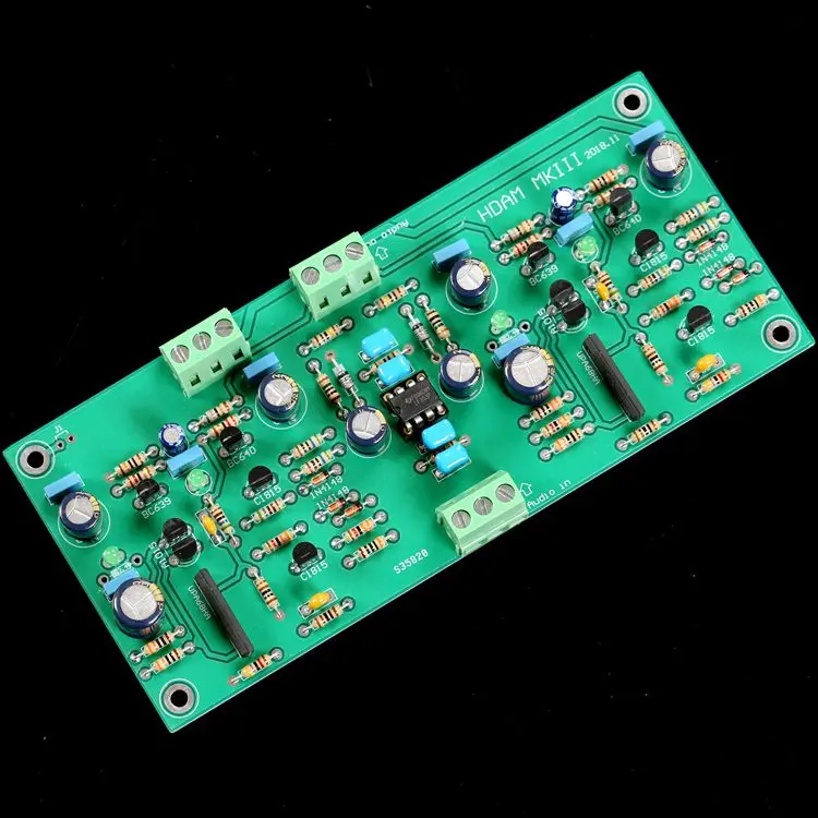 

HDAM dual channel warm sound preamplifier finished board