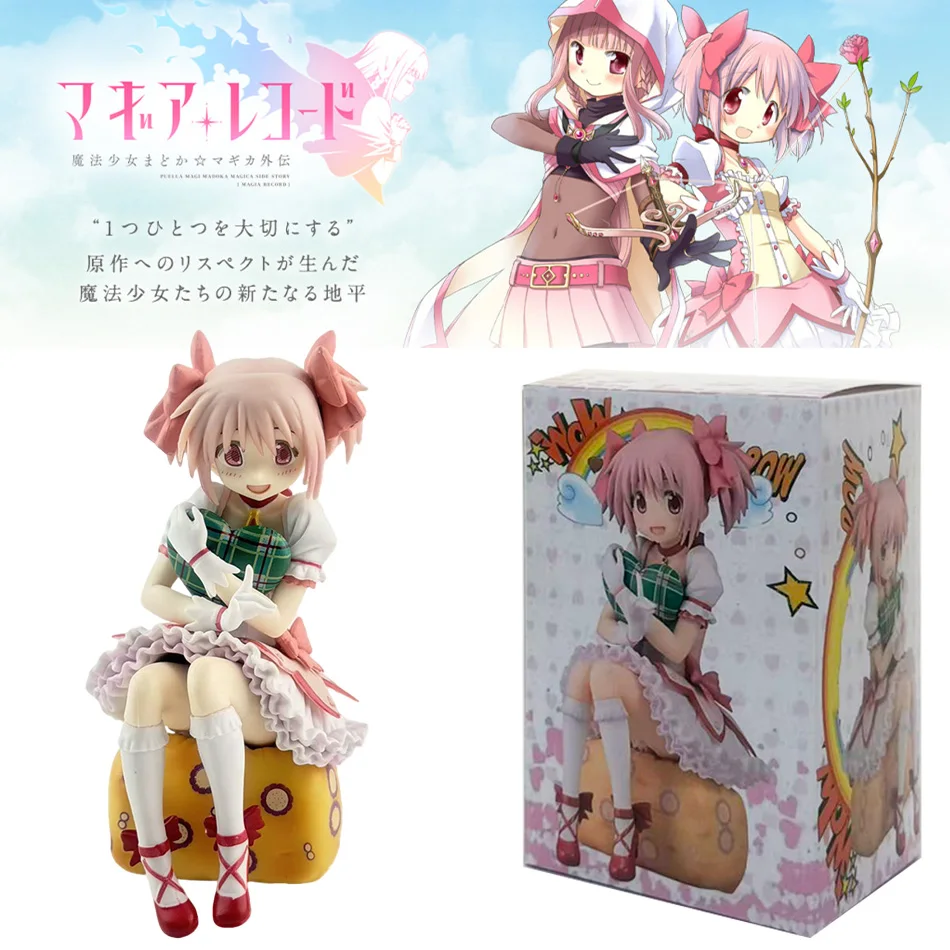 14 cm Puella M agi Madoka Magica Anime Figuur M adoka Action Figure Magic Girl Model Decor Standbeeld Poppen speelgoed Kerstcadeau