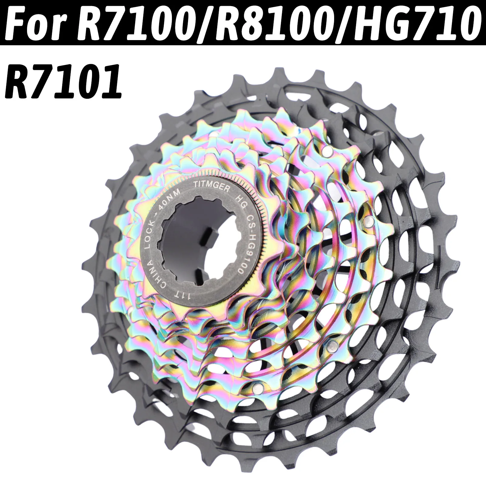 

Кассета TITMGER R8100 R7100 R7101 CS-HG710 R9200 для Shimano 11-36 11 28T 30T 32T 34T 12S HG, легкая, для шоссейных велосипедов, 12 скоростей