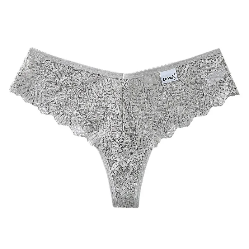 1 Pcs Lace Women\'s Thongs Low-rise Sexy Underwear Women\'s T Pants Sport Breathable Seamless Cotton Crotch Panties Sexy Lingerie