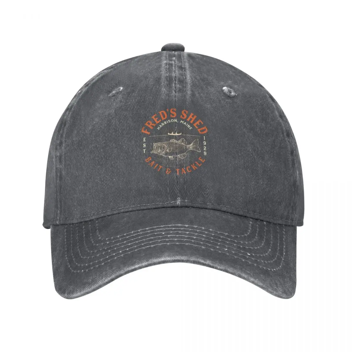 Fred's Shed | Bait & Tackle Baseball Cap Visor Hat Beach Women's Hats For The Sun Men's