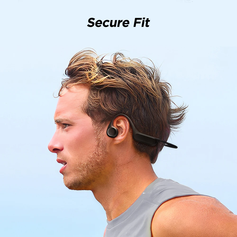 Mpow X14 Bone Conduction Sport Headphones Bluetooth 5.3 Wireless Earphone Handsfree IPX6 Waterproof TWS Headset with Mic for Gym