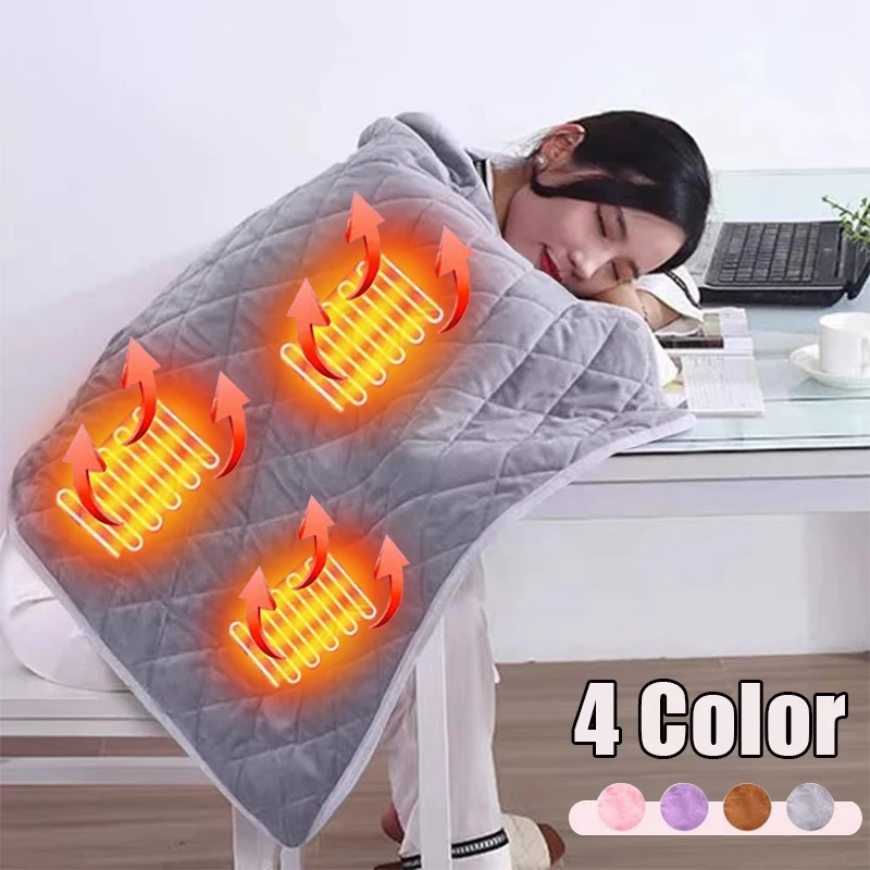 

Blanket Powered By Power Bank Winter Bed Warmer USB Heated Blankets Body Thicker Heater Bed Warmer Machine