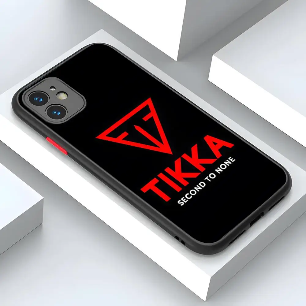 Tikka T3 Second To None Sako Phone Case For iPhone 15 14 12 13 11 Pro Max XR XS Mini X Dirty resistant 7 8 Plus matte Cover