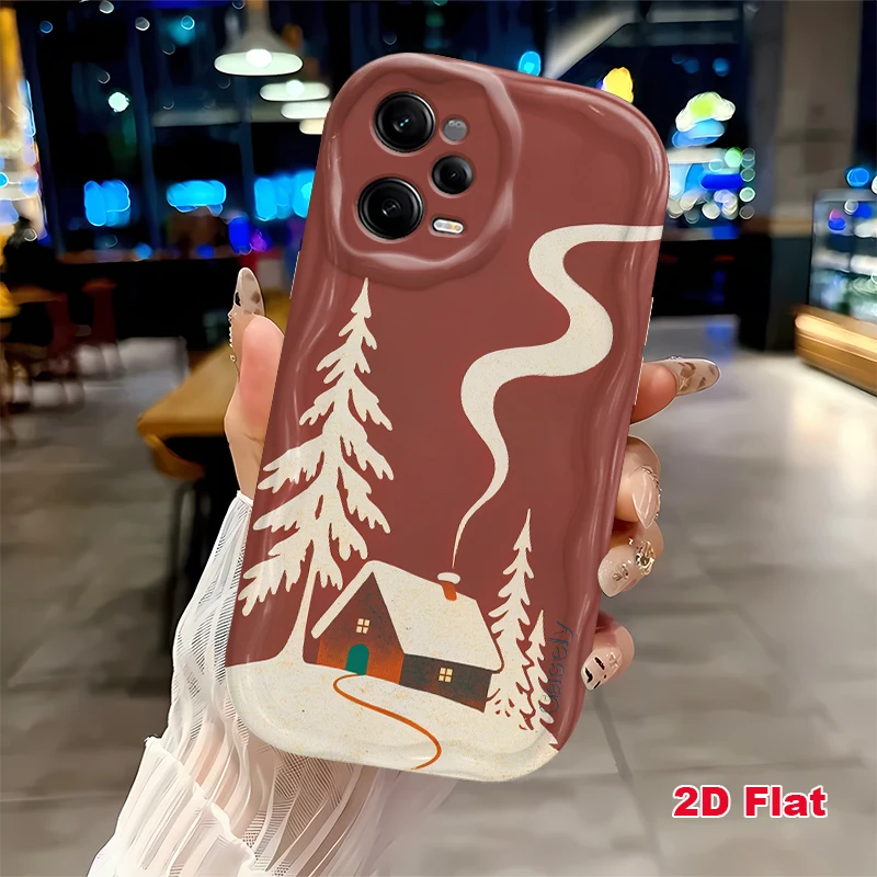 2D Flat Soft Silicone Phone Case For iPhone 17 Pro Max 16 18 Pro 13 11 15 14 Plus 12 17 16E 17Promax Shockproof Transparent Funda Cover
