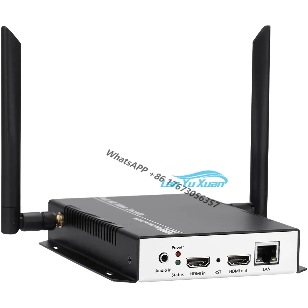 

URay HEVC H.265 VideoTo SRT RTSP RTMP HTTP Потоковочный энкодер Беспроводное H265 H.264 HD-видео для IP-потокового Wi-Fi