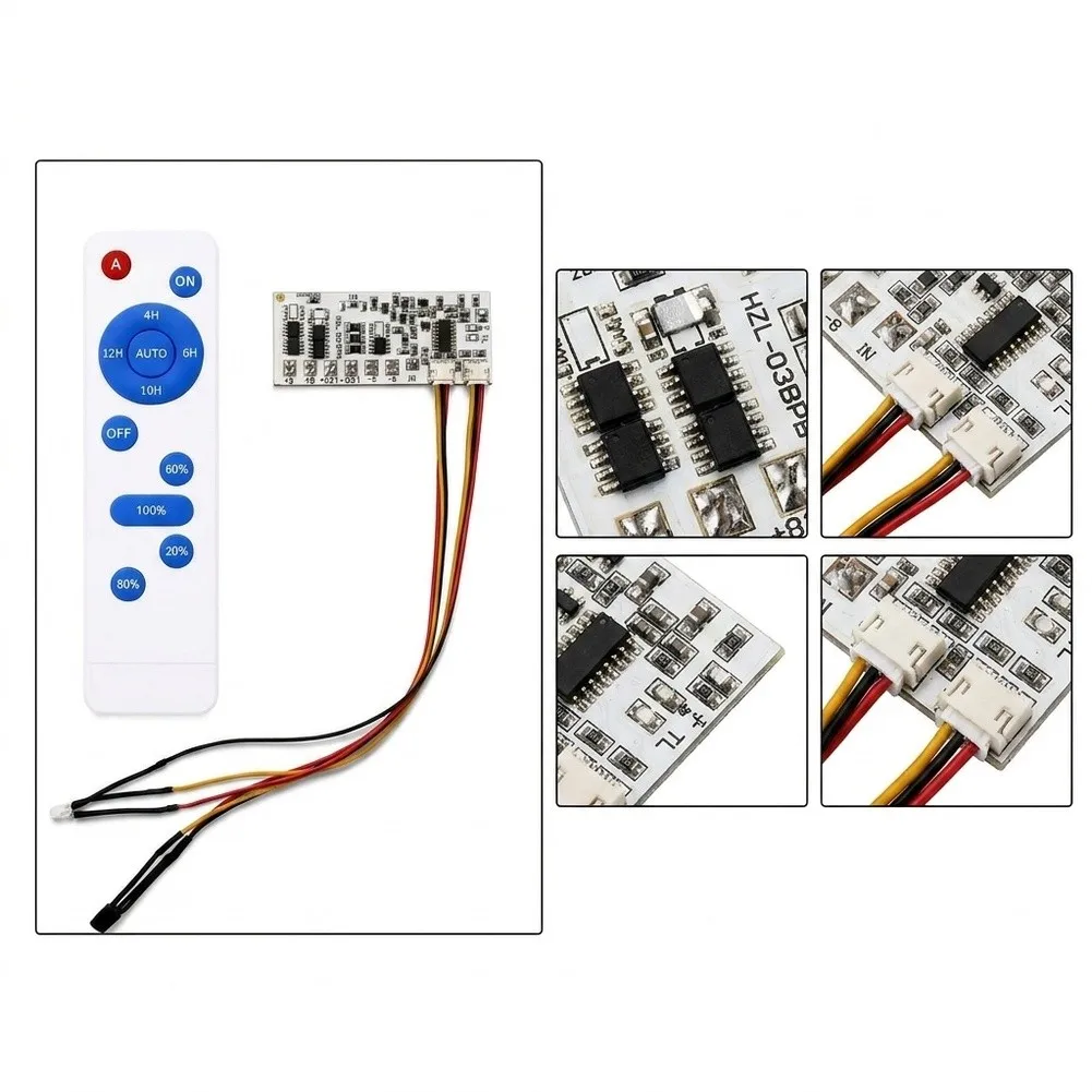 For solar Street Light Controller PCB for 3.2V 3.7V Systems with Light-Sensing Continuous On and Remote Timing