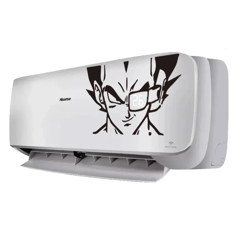 Anime Peripheral Dragon Ball Vegeta Car Sticker Air Conditioner Self-adhesive Paper Creative Christmas Birthday Gift