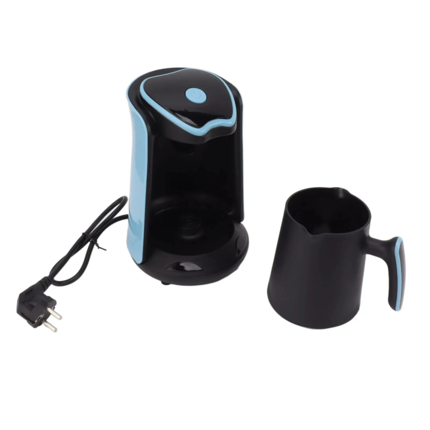 Cafetière en Acier Inoxydable avec Isolation Thermique et Prise UE, Élégante, 500ml, 220V, Parfaite pour un Usage de Bureau, Ha, Nouveau