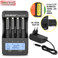 LiitoKala Lii-500 Pro Battery Tester Charger for 18650/AA/AAA with Capacity Check Function