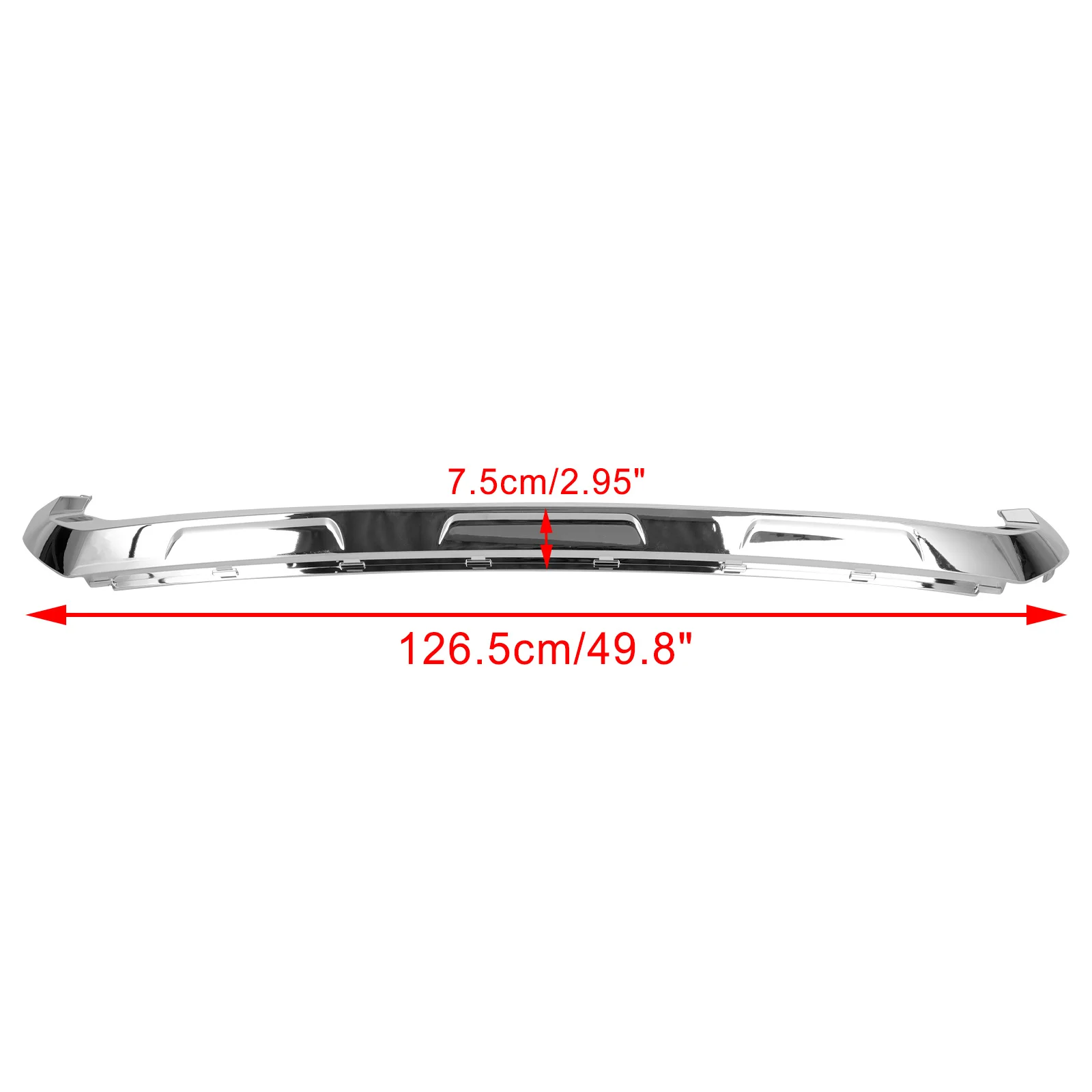 Artudatech Front Bumper Cover Lower Grille Fit for RX350 RX450 2016-2019 Base Chrome Molding