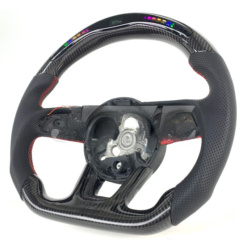 

Fengxuan For New Audi A3 A4 A5 RS B9 S3 S4 S5 A4L Real Carbon Fiber Steering Wheel