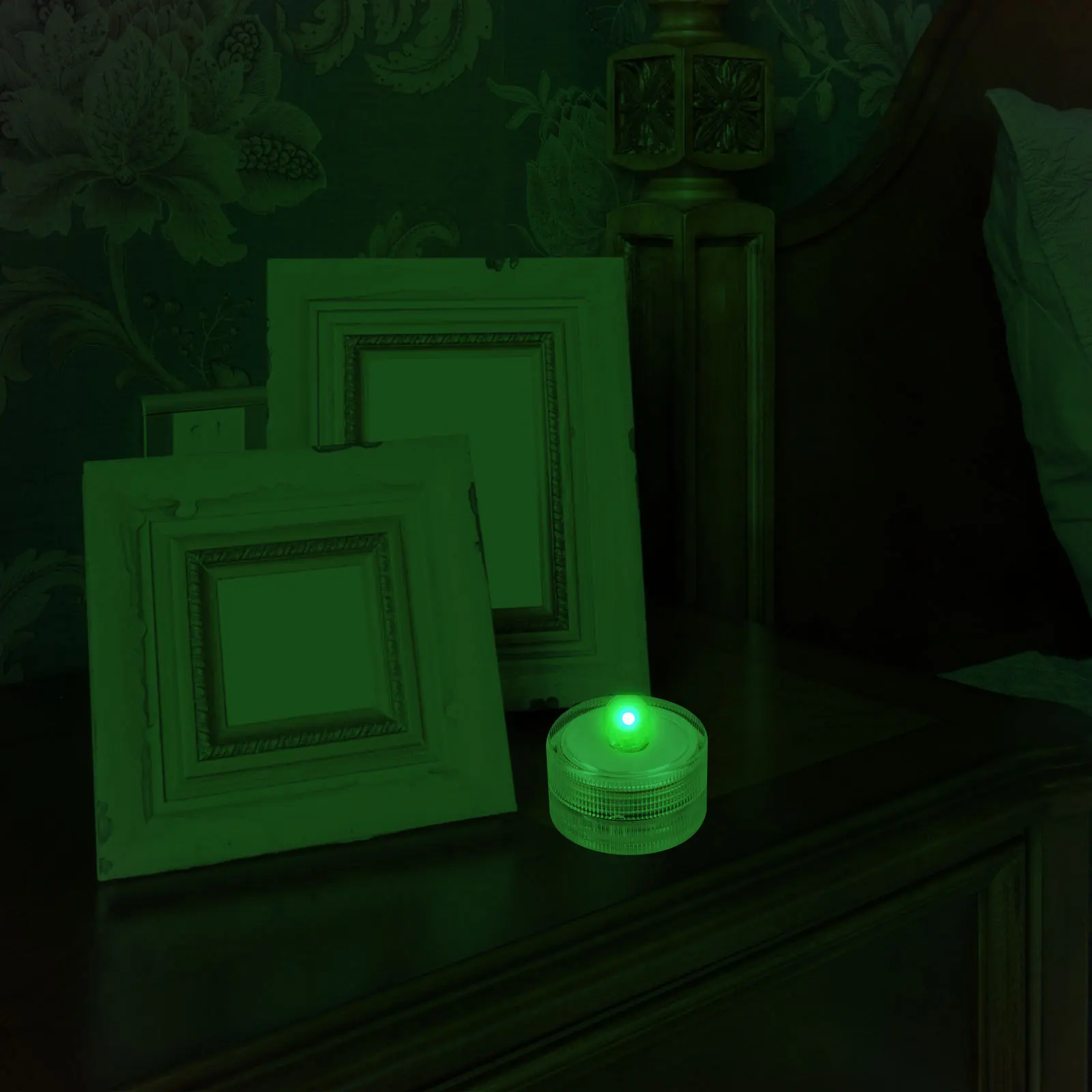 

6Pcs LED Lights Green Waterproof Lamps St Patrick's Day Festival Party Decorative Home Lighting LED Light