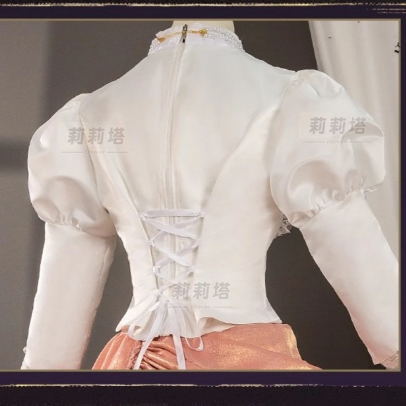 Isolde Cosplay Costume Game Reverse:1999 Anime Women Sweet  Dress Hat Isolde Role Play Clothing Halloween Party Suit 2025 New view 6