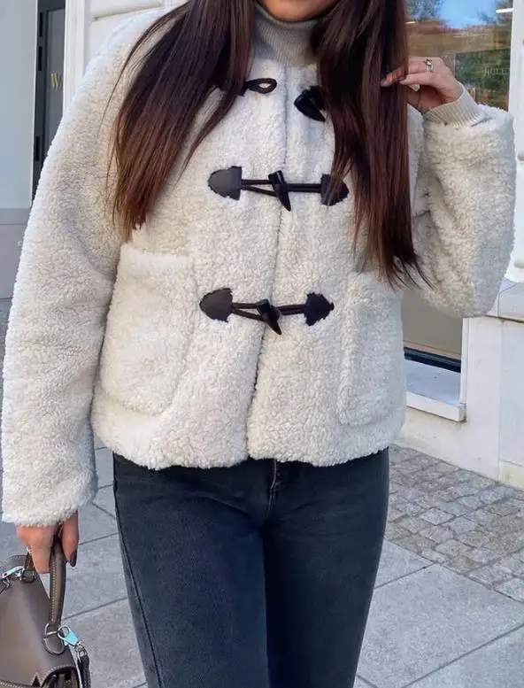 レディースファッションジャケット 2025 秋冬新作 最新ホットセールスタイル カジュアルプラッシュポケット長袖ジャケット レディースウェア