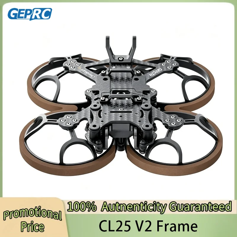 

GEPRC Cinelog25 V2 GEP-CL25 V2 Frame 2.5 Inch Parts Propeller Accessory Base Quadcopter FPV Freestyle RC Racing Drone