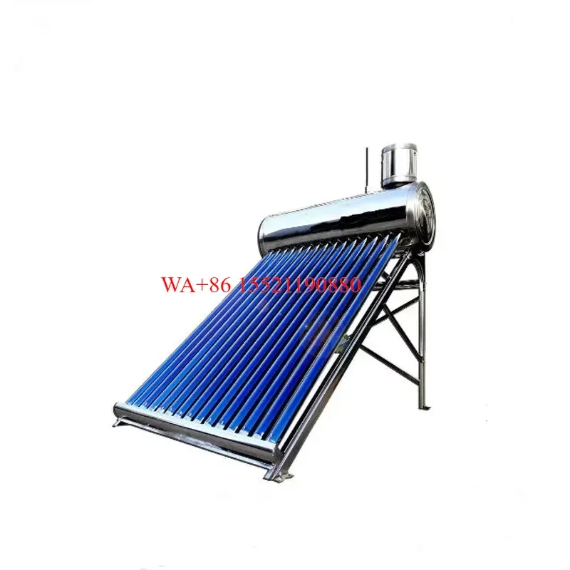 WMWMNU 2021 New Stainless Steel Non pressurized Solar Water Heater CE Approved