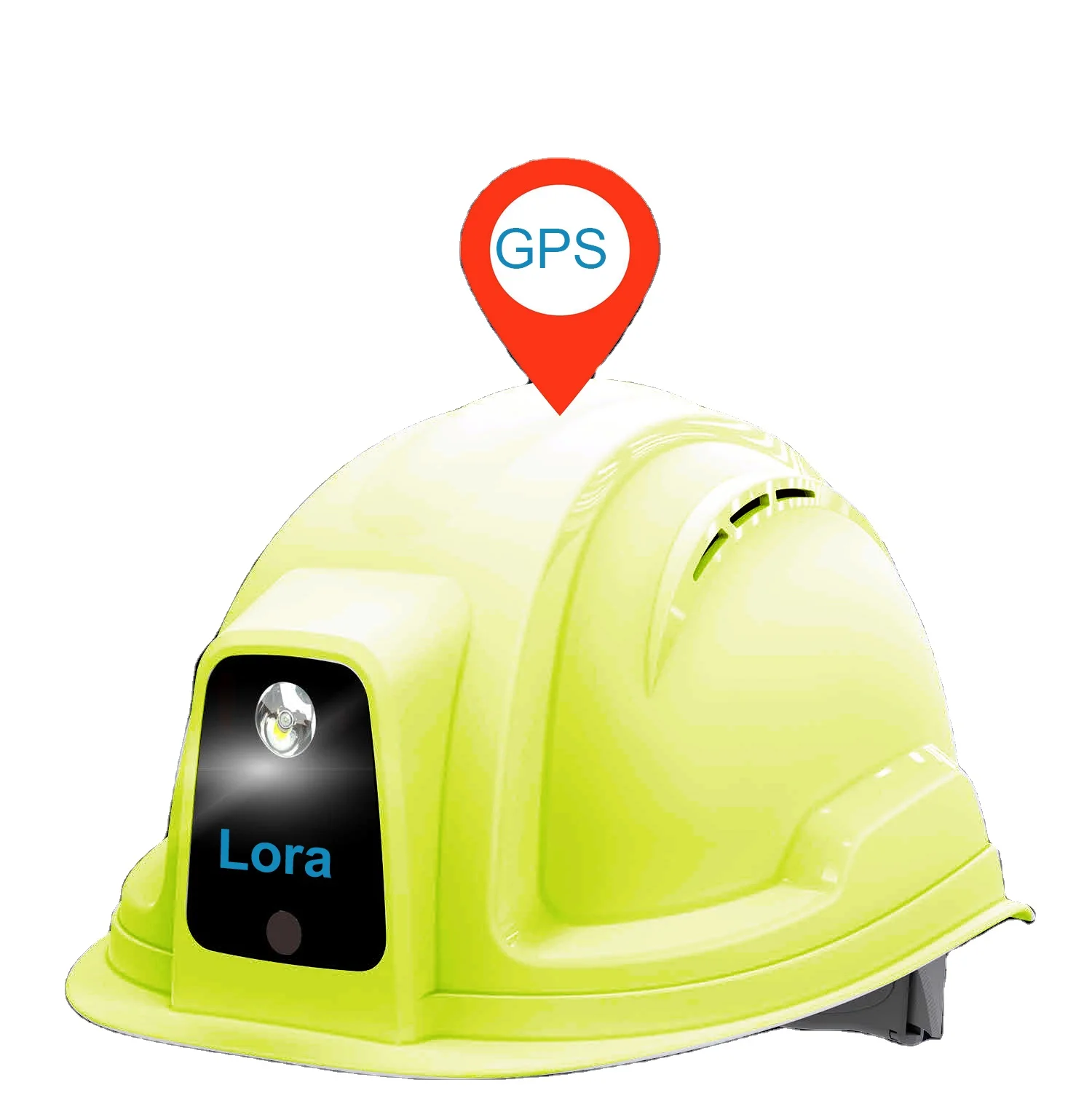 GNSS Waterproof Outdoor Construction Site Safety Helmet