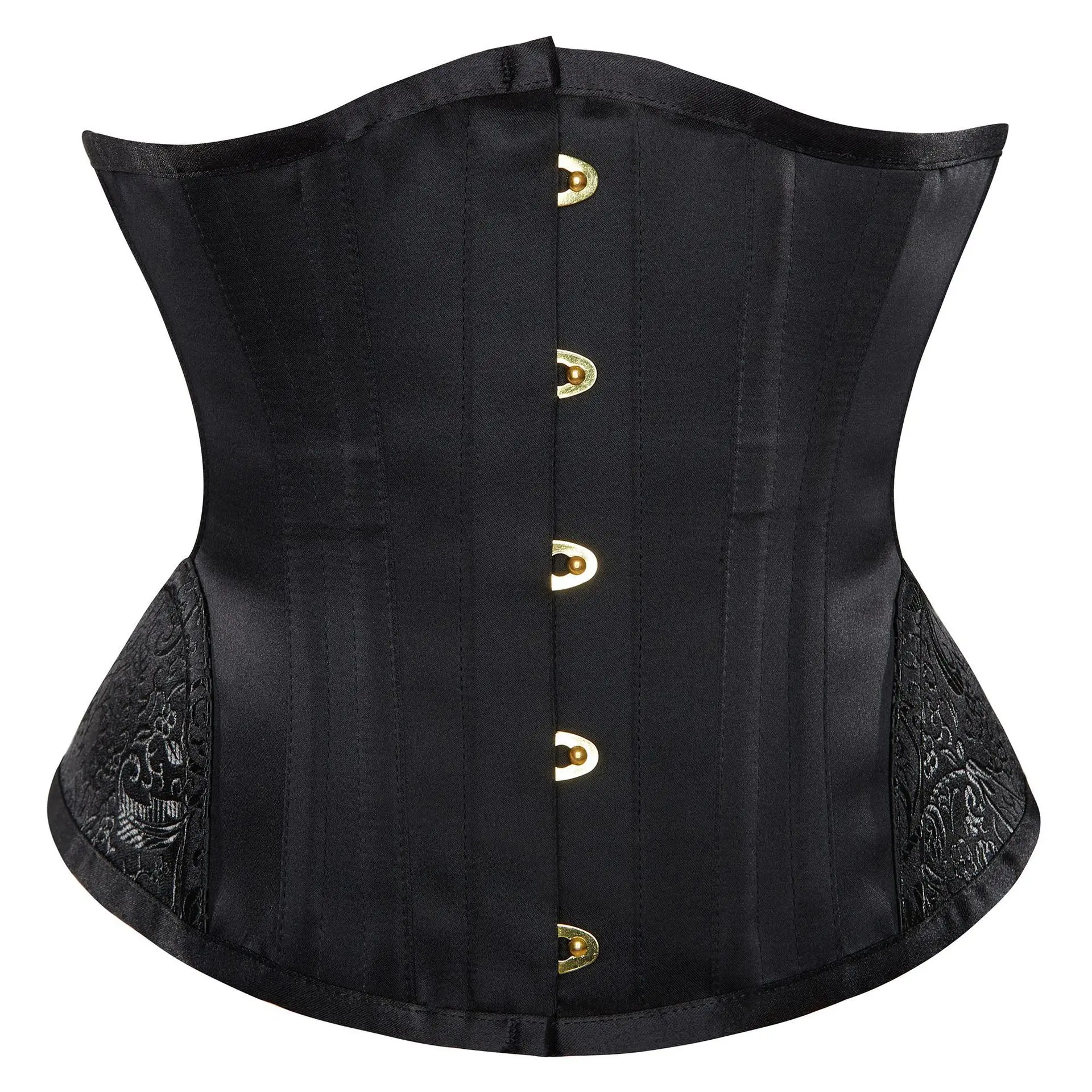 

NADAINGAA Corset Underbust Women Waist Trainer Cincher Curve Shaper Modeling Strap Slimming Waist Belt Lace Corset Top Bustier