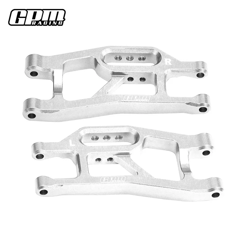 Brazos inferiores delanteros de aluminio GPM 7075 para TRAXXAS MINI MAXX Mini Small X RC piezas 10731 #   TXMM055