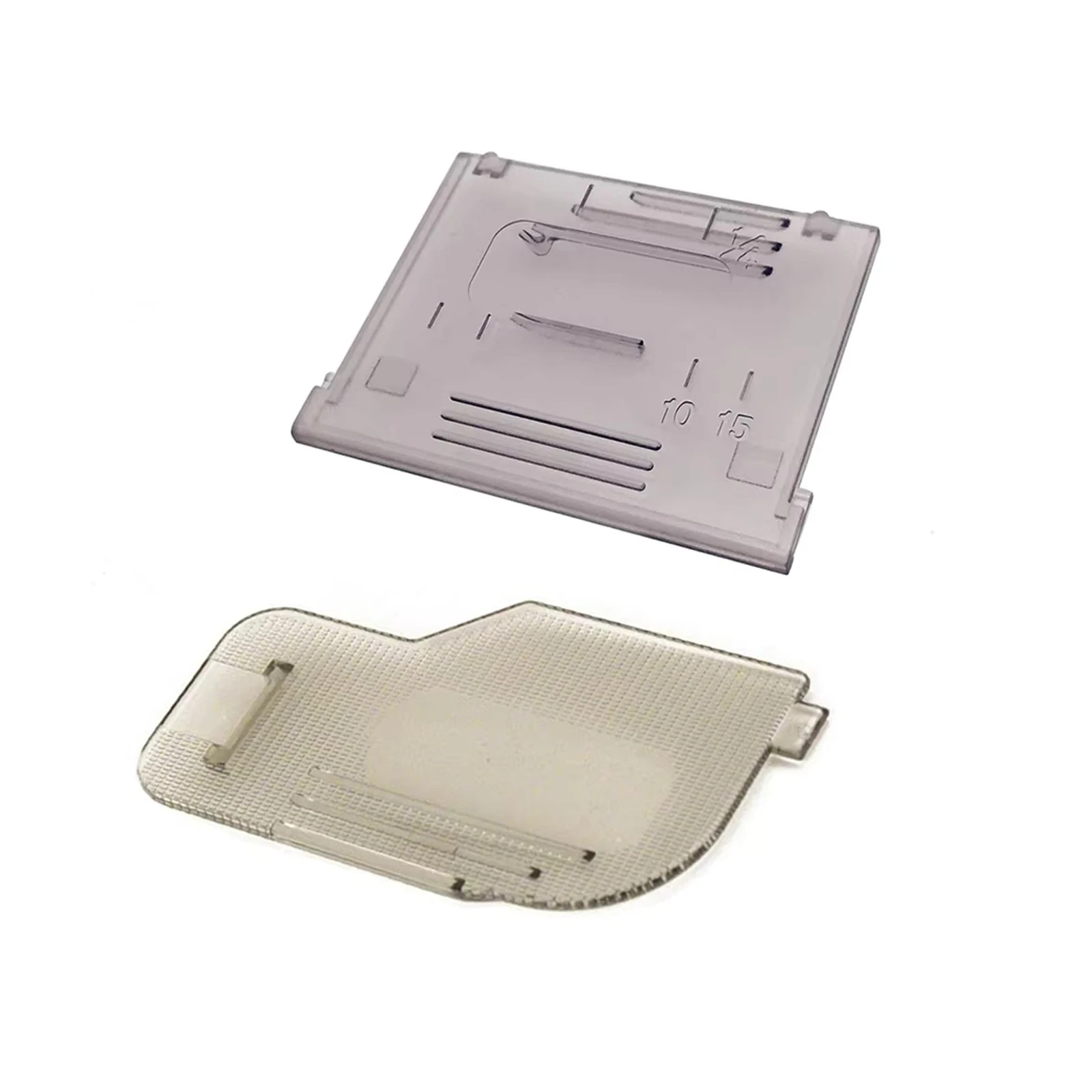 1/2 Piezas de Plástico para Cubierta de Bobina y Placa Deslizante para Máquinas de Coser Brother LX2763 LX3850 RS40S RS45S - Accesorios