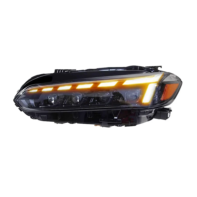 Car Front For Honda CIVIC G11 LED Headlights Assembly   Turn Signal Automotive Accessories   2021-2022