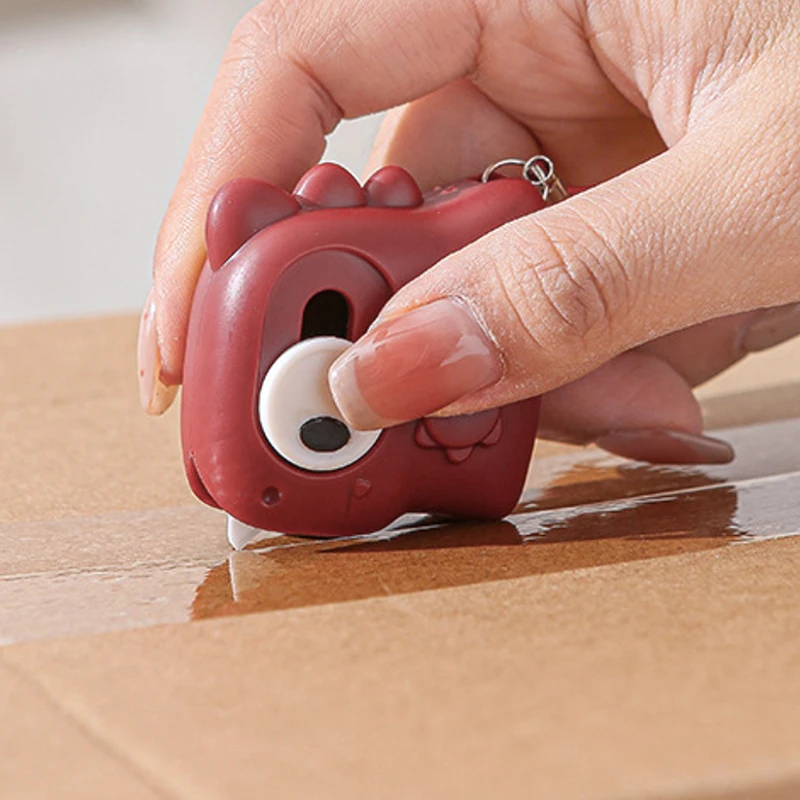 

Minimalist Portable Mini Envelope Opener Magnetic Refrigerator Magnets Cute Dinosaur-Shaped Paper Knife For Office & Unboxing I