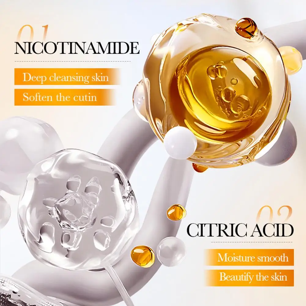 520 مللي SADOER نياسيناميد الكركم فرك جل الاستحمام نياسيناميد التطهير تفتيح الظلام تحت الإبط الساق الجسم المطهر اشراق