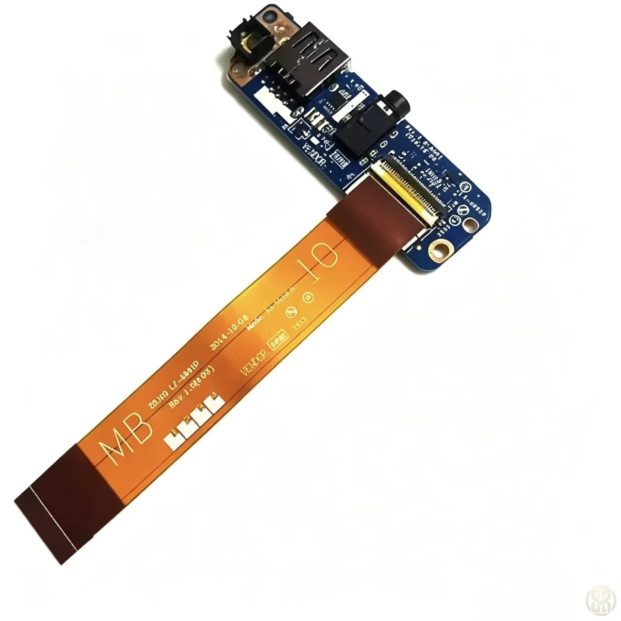 Placa de Botão de Energia, Interruptor WiFi e Conector de Áudio USB para Notebook Dell Latitude E7450 VAUA0 LF-A961P LS-A961P