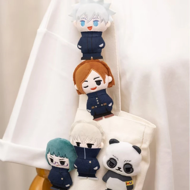 Genuino Jujutsu Kaisen, la bonita área no tiene límites, broche, serie, caja ciega, muñeca, juguete, colgante, Anime Fushiguro Megumi Perímetro