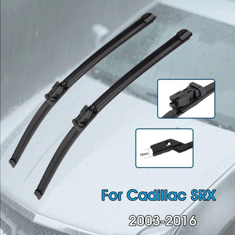 

BROSHOO LHD Car Wiper Blades For Cadillac SRX 2003-2016 Front Window Windscreen Windshield Wipers Auto Accessories