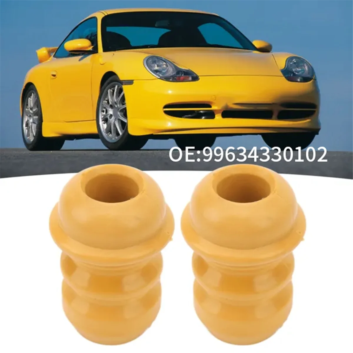 1 Pair Automobile High Quality Shock Absorber Cushion Pads Crash Pads for Porsche Boxster Cayman