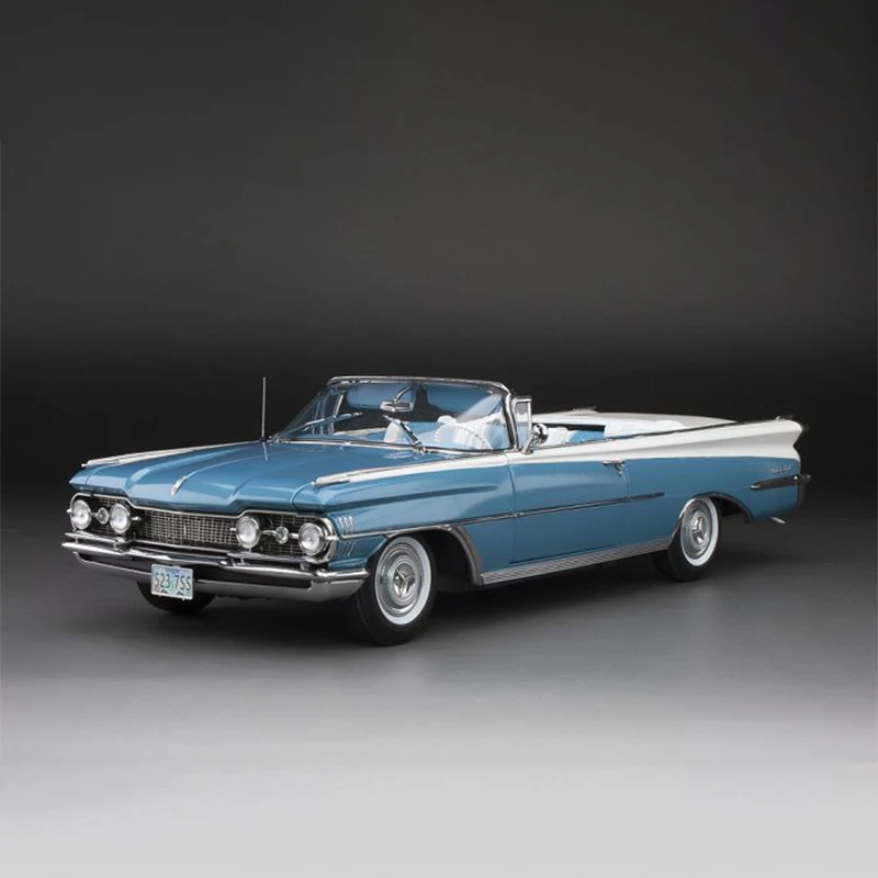 

1/18 Scale 1959 Oldsmobile Convertible Hardtop 98 Classic Car Simulation Alloy Car Model Display Collectible Toy Gift Souvenir