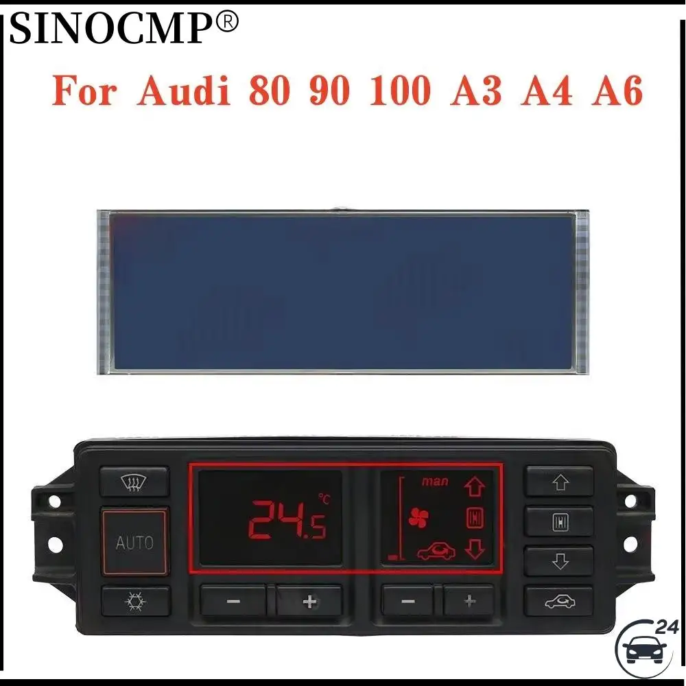 

L0820043C 8L0820043D 8L0820043M ЖК-дисплей приборной панели для Audi 80 90 100 A3 A4 A6 A/C нагреватель климат-температура ремонт блока управления