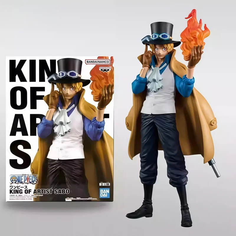 

Оригинальный Bandai Banpresto аниме One Piece Koa King Of Artist Sabo ПВХ фигурки героев Коллекционная модель игрушки