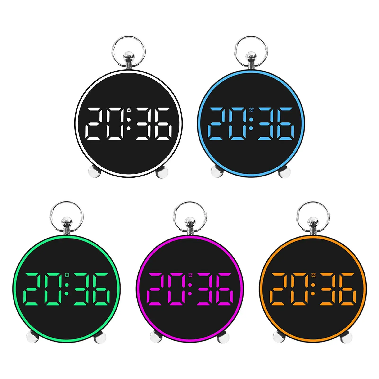 Digital Alarm Clock Power Saving Mode Wall Clock Electronic Desktop Wall Hanging