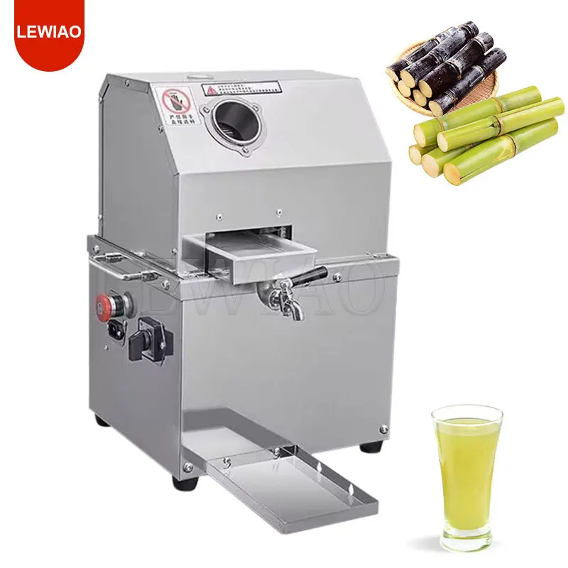 

Electric Sugarcane Machine Desktop Vertical Commercial Battery Juicer Stainless Steel Risk Equipment