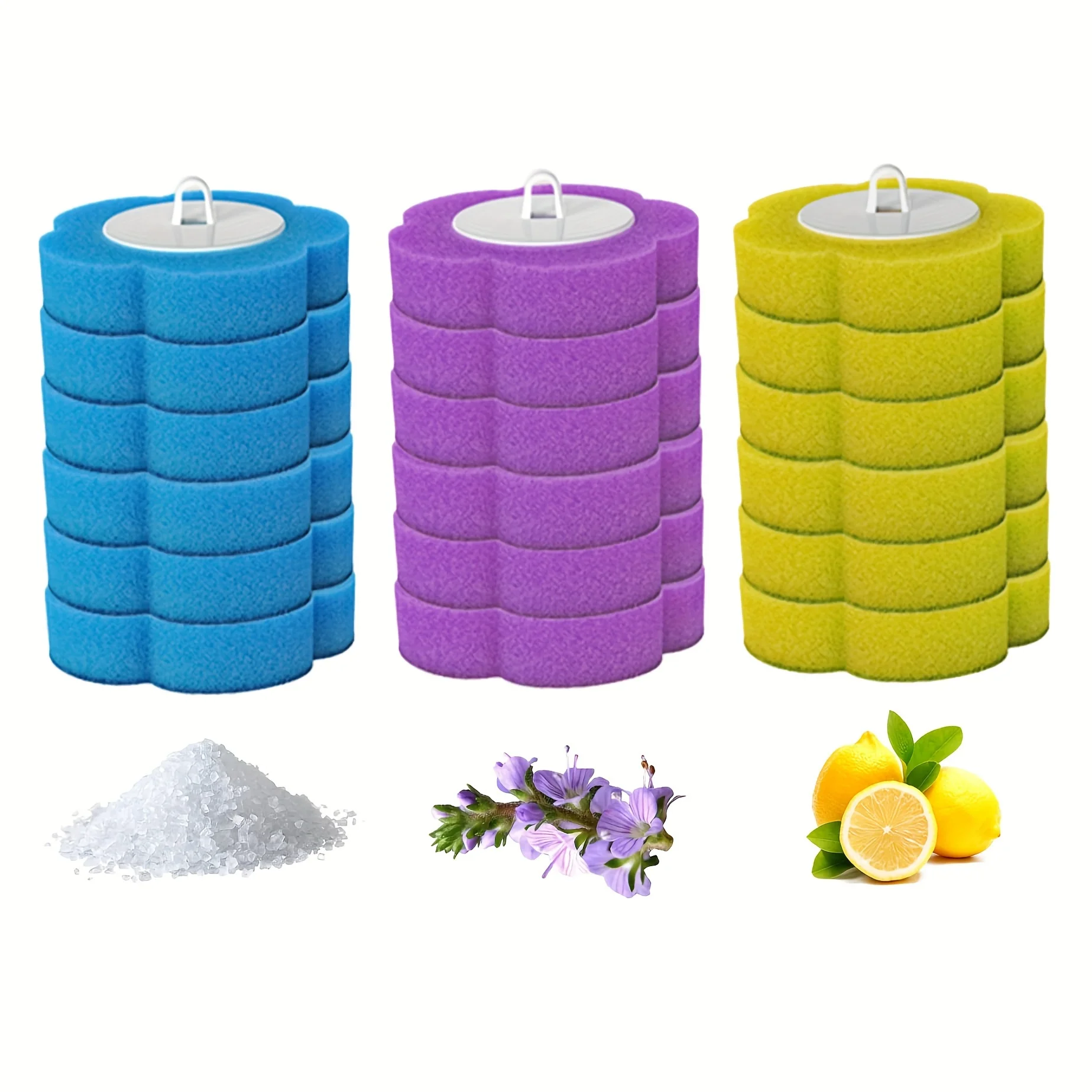 Disposable Toilet Brush Heads Set - Efficient No-Dead-Corner Toilet Bowl Cleaning