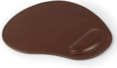 Customized Wholesale Pu Leather Mouse Pad With Logo Wrist Rest Mouse Pad