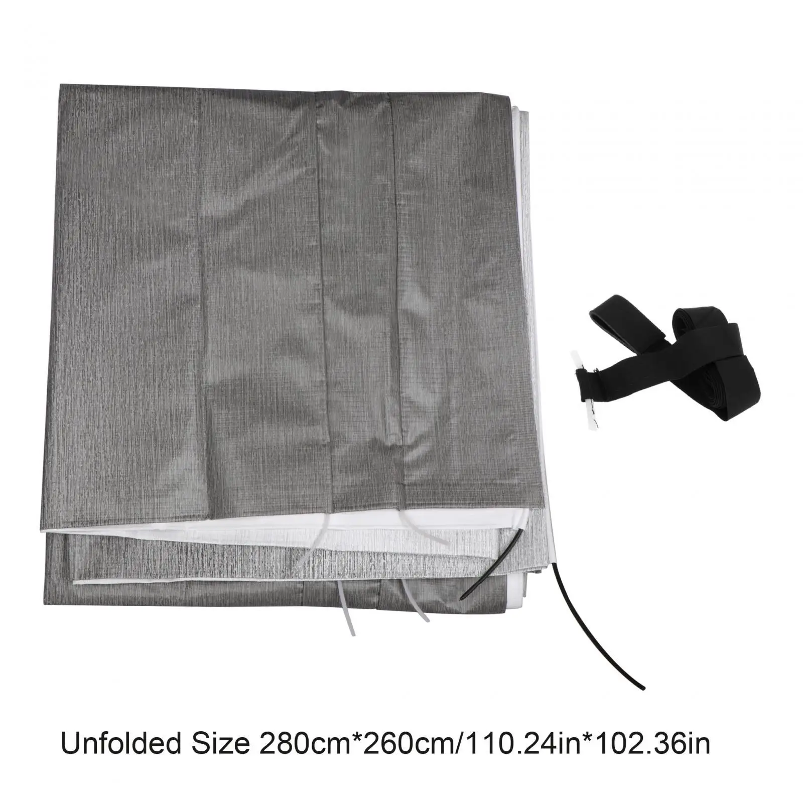 Heavy Duty RV Awning Replacement Fabric Rainproof PVC Canopy Sunproof for Home Campers Trailer Motorhome Outdoor