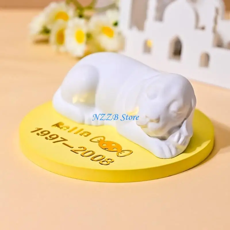 

T21F Animal Crafting Mold Silicone Mould for Unique Handmade Crafts Epoxy Resin Desktop Decoration Making Mold