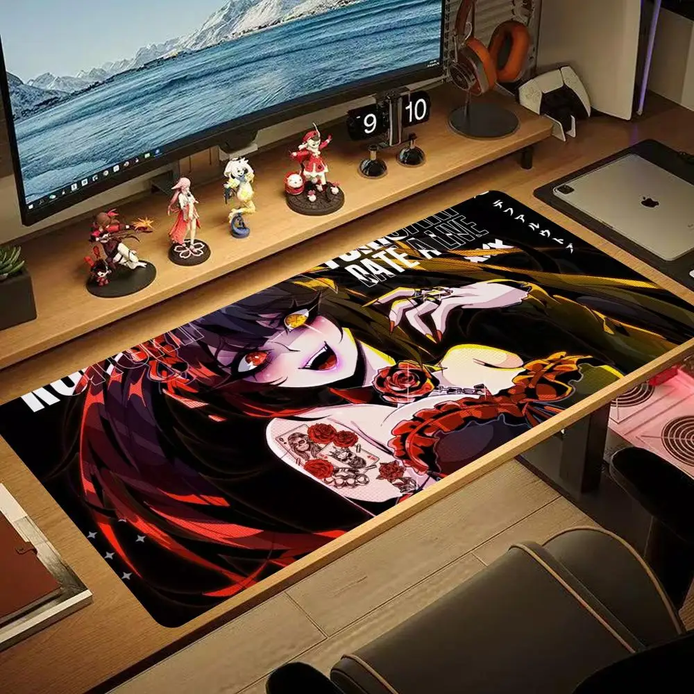 

Sexy Anime Girls Succubus Albedo Ahegao Mousepad Table Mat Gaming XXL Mouse Pad Keyboard Carpet Desktop Mat Hentai Pad XAXC
